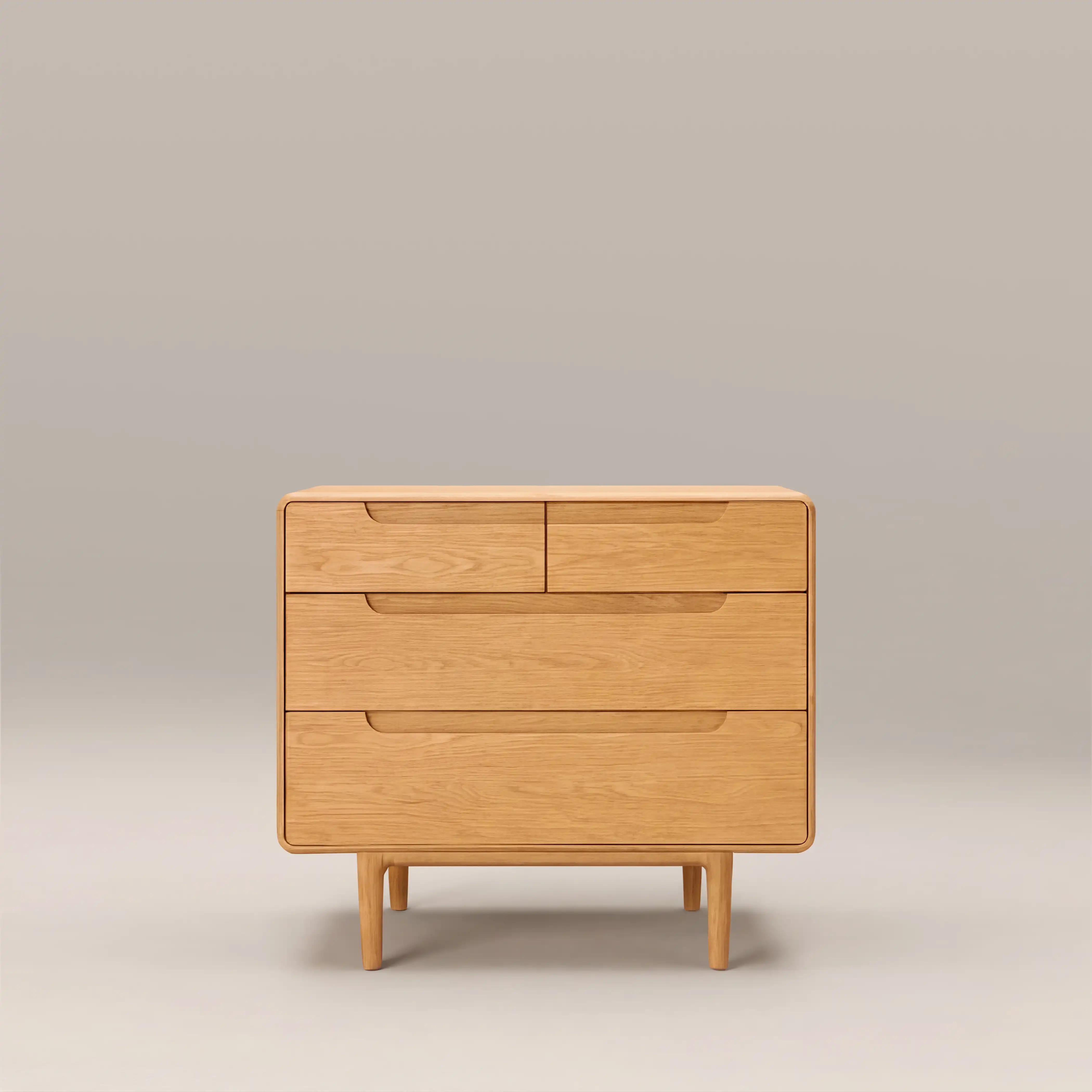 Percy 4 Drawer Chest of Drawers | Oak