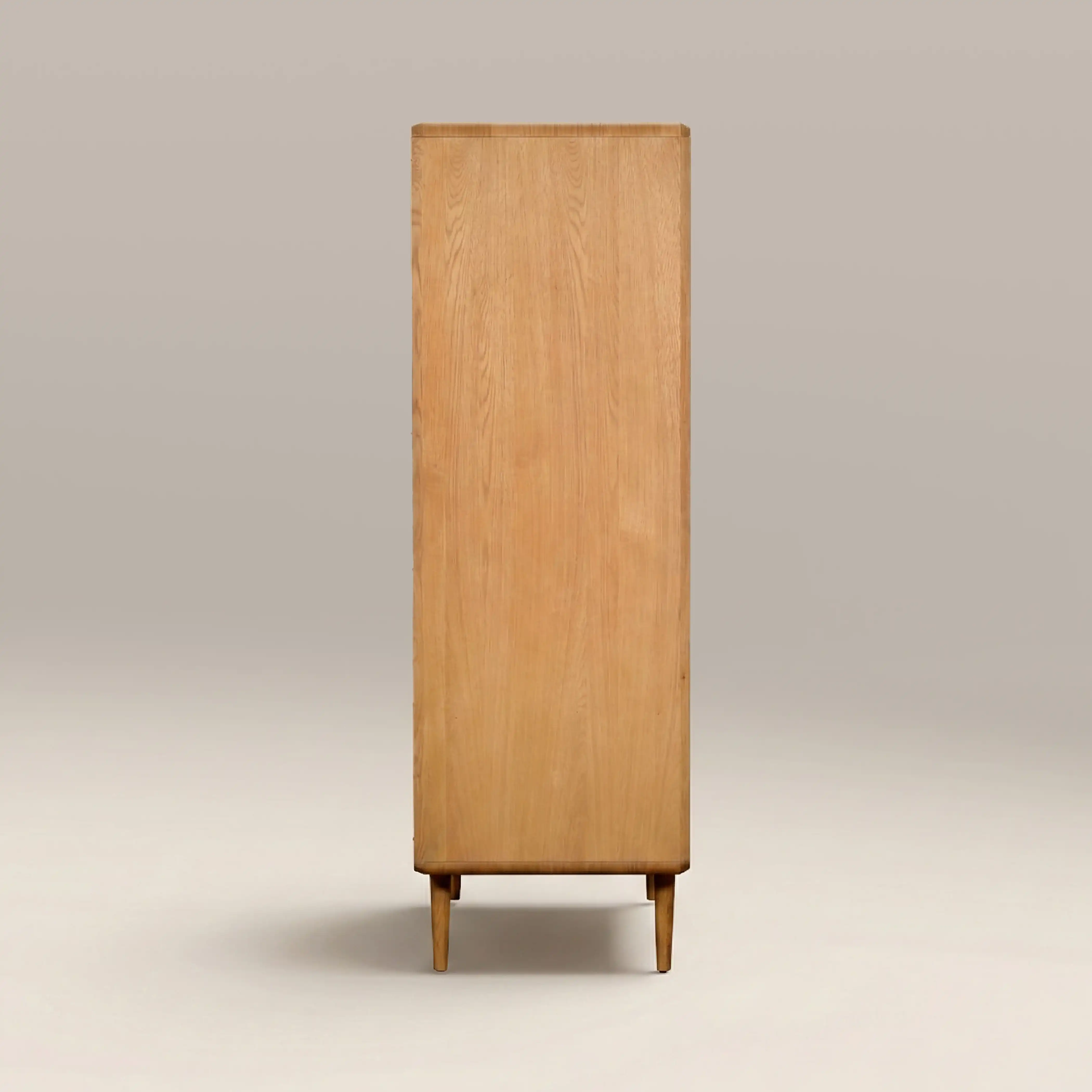 Percy Wooden Double Wardrobe | Oak - Image 4