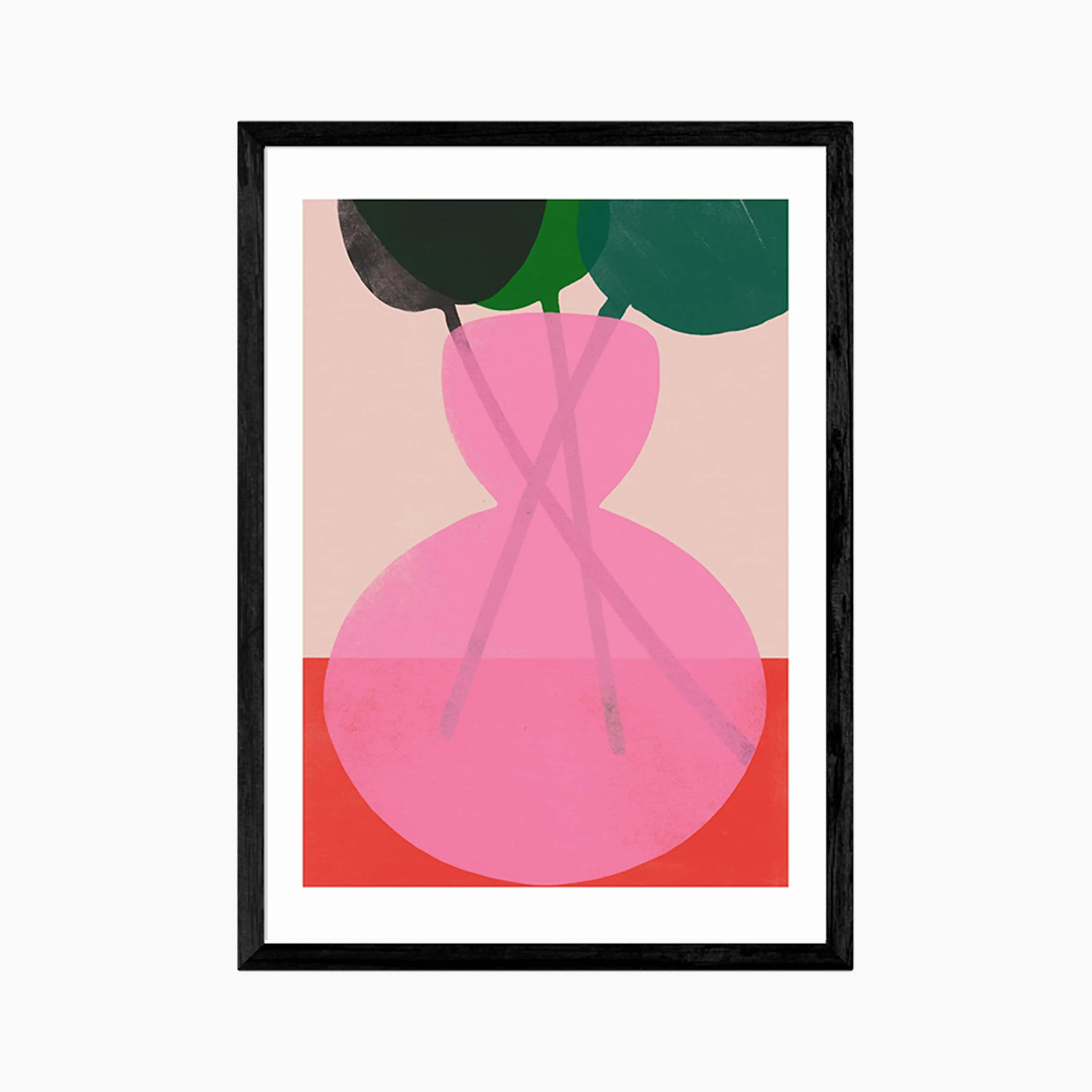 Pink Vase Gathering Graphic Print - Image 4
