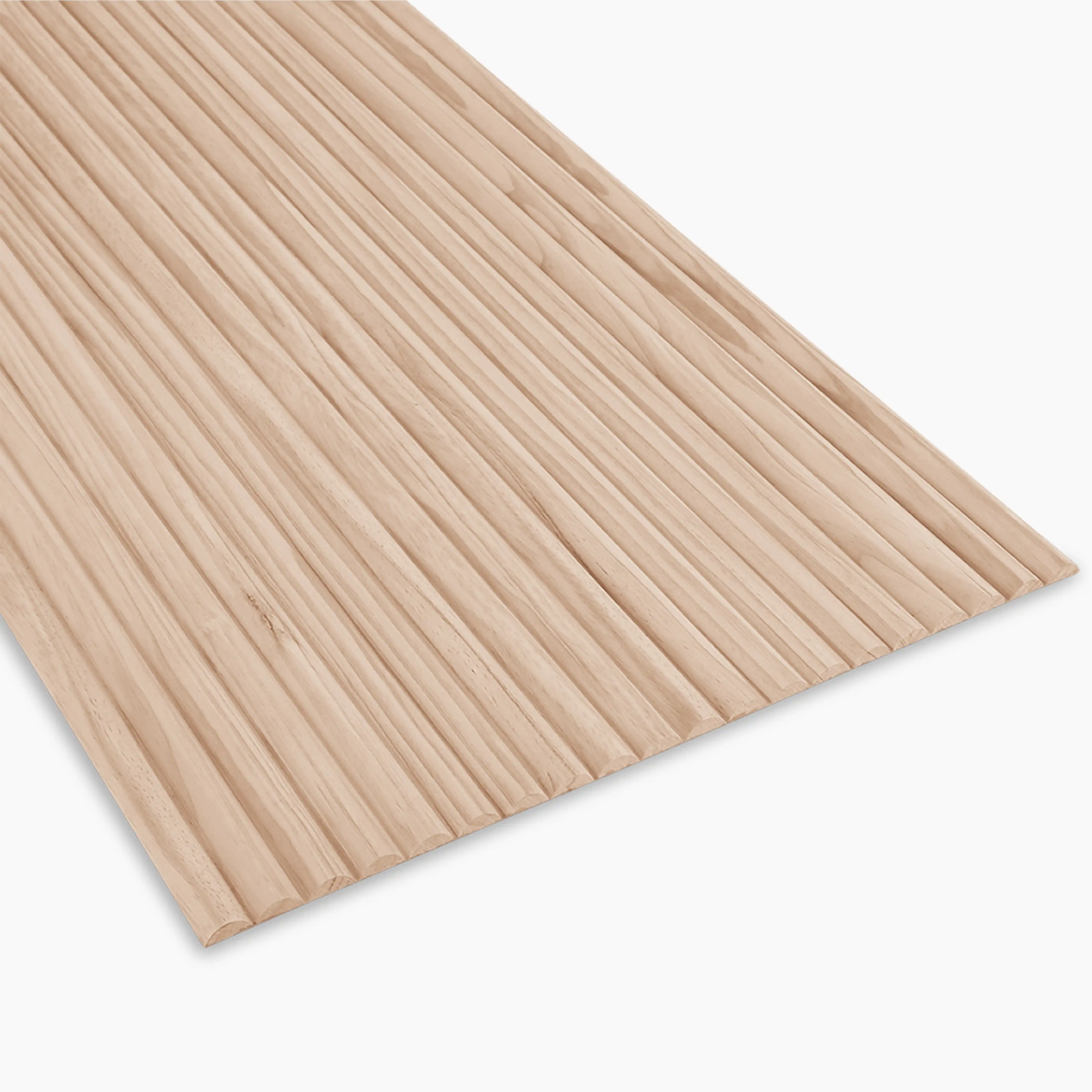 PLAANKED 3cm Flexible Ribbed Wall Panel | Paintable Pinewood - Image 3
