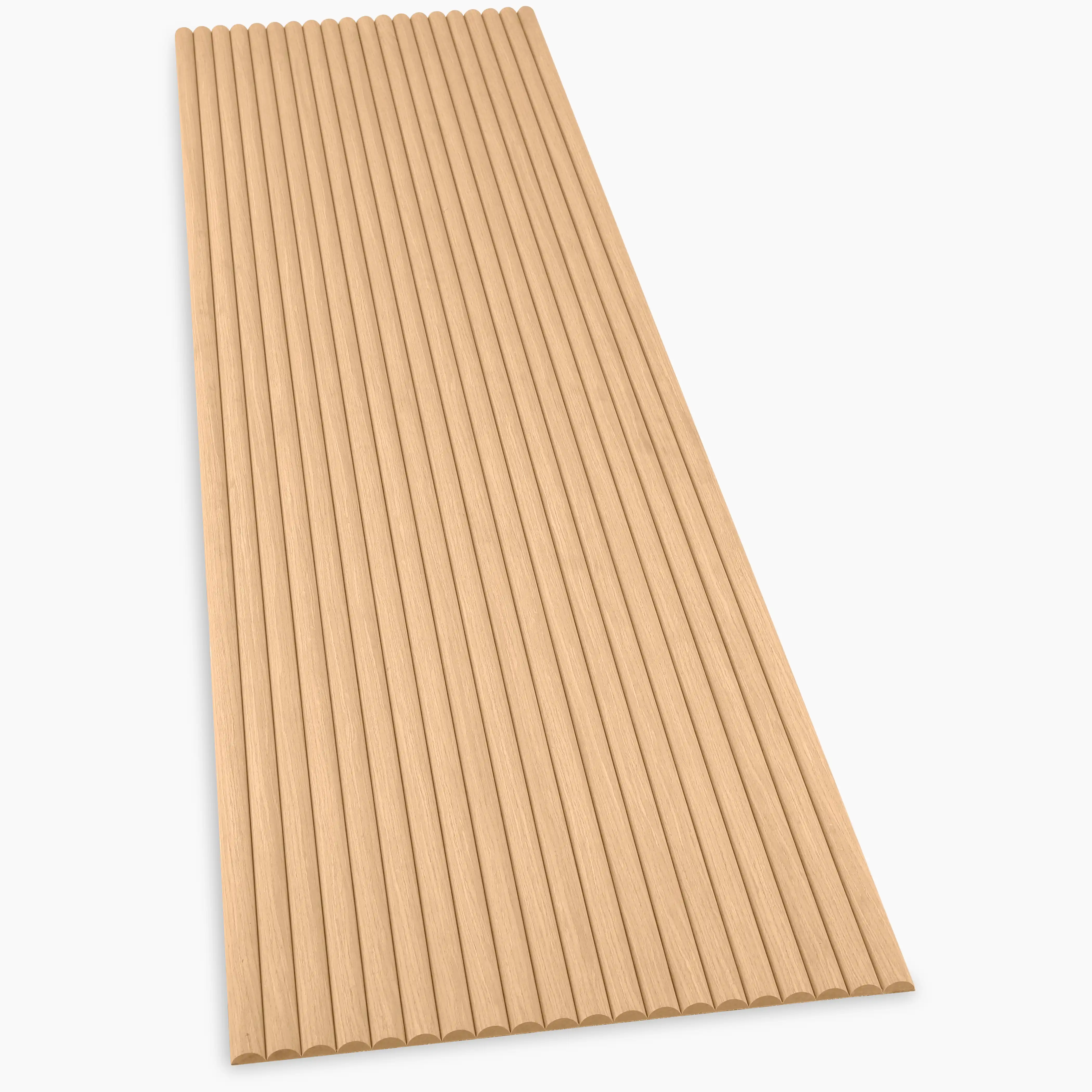 PLAANKED 3cm Flexible Ribbed Wall Panel | Oak - Image 4
