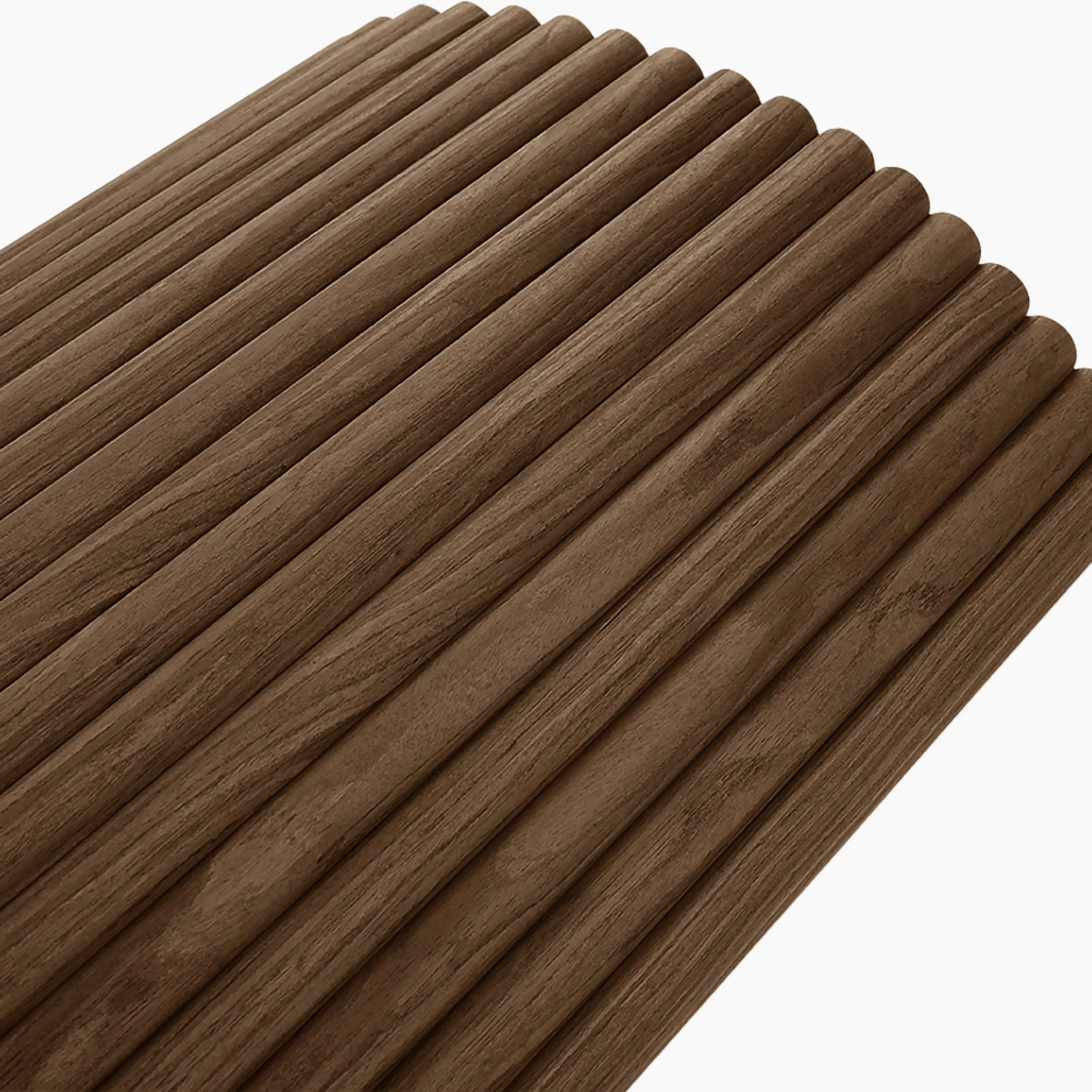 PLAANKED 3cm Flexible Ribbed Wall Panel | Smoked Walnut - Image 6