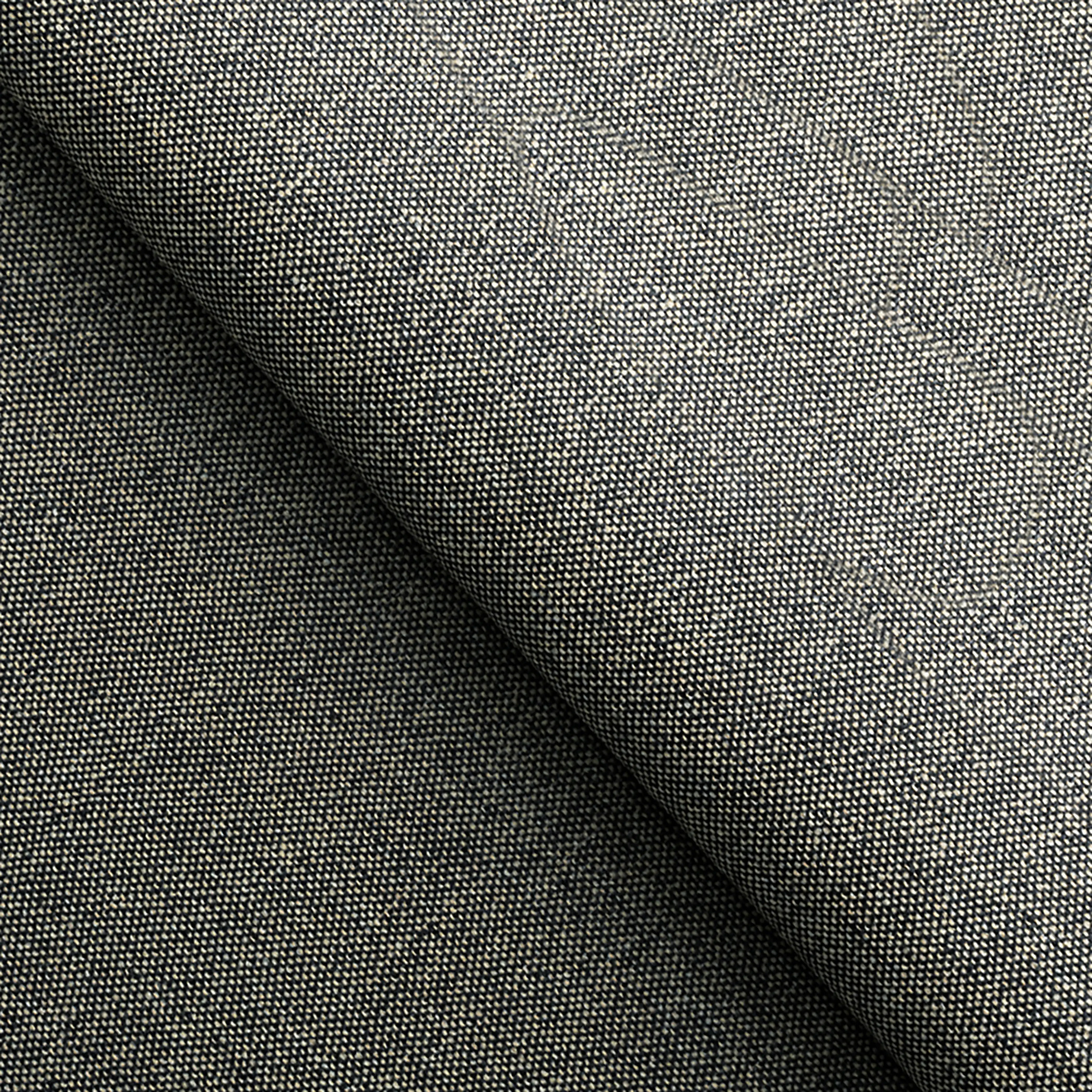 Presley Bar Stool | Speckled Grey Sustainable Fabric & Black - Image 3