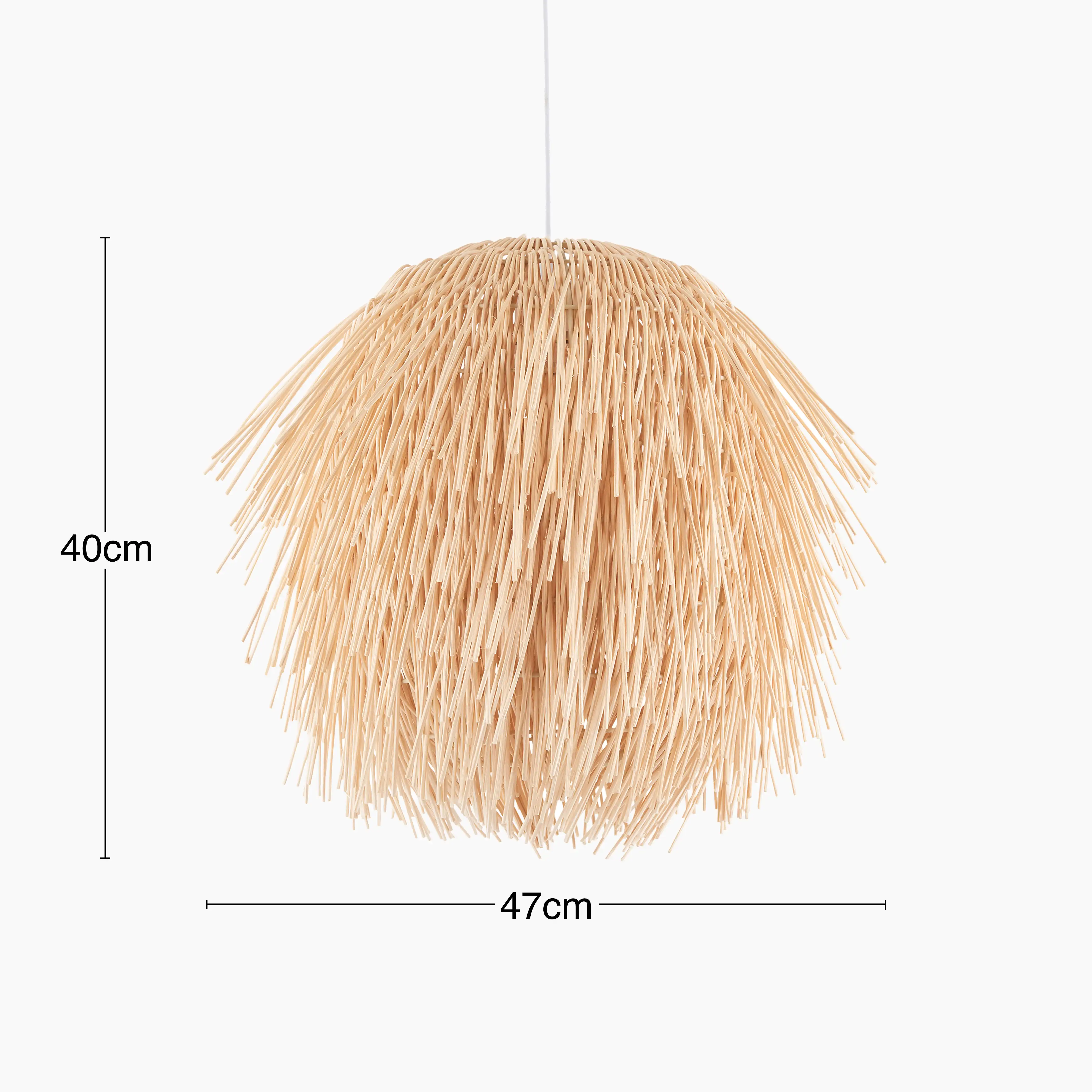 Pushpa Ceiling Shade | Rattan - Image 6