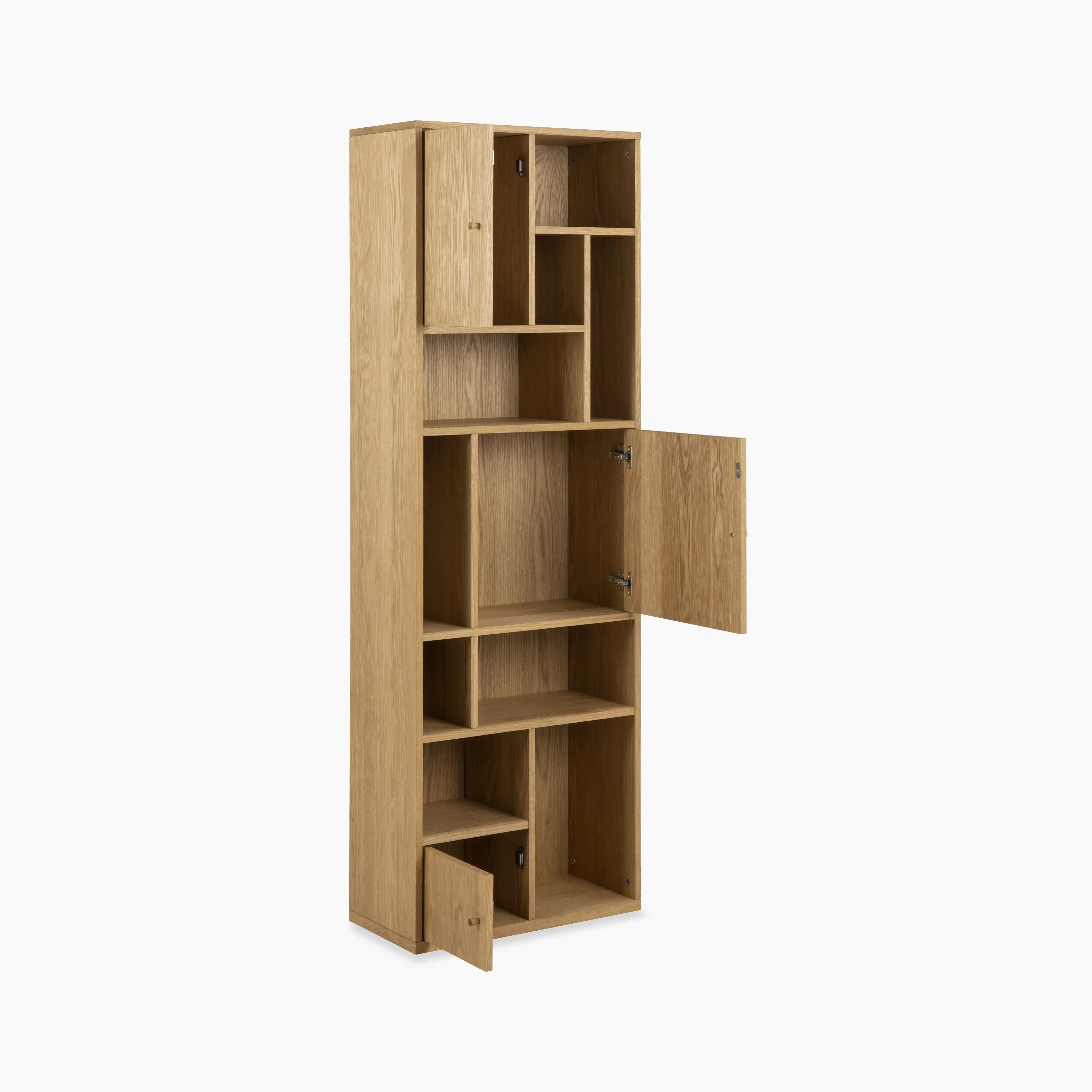 Rangoon Wooden Bookcase | Oak - Image 4