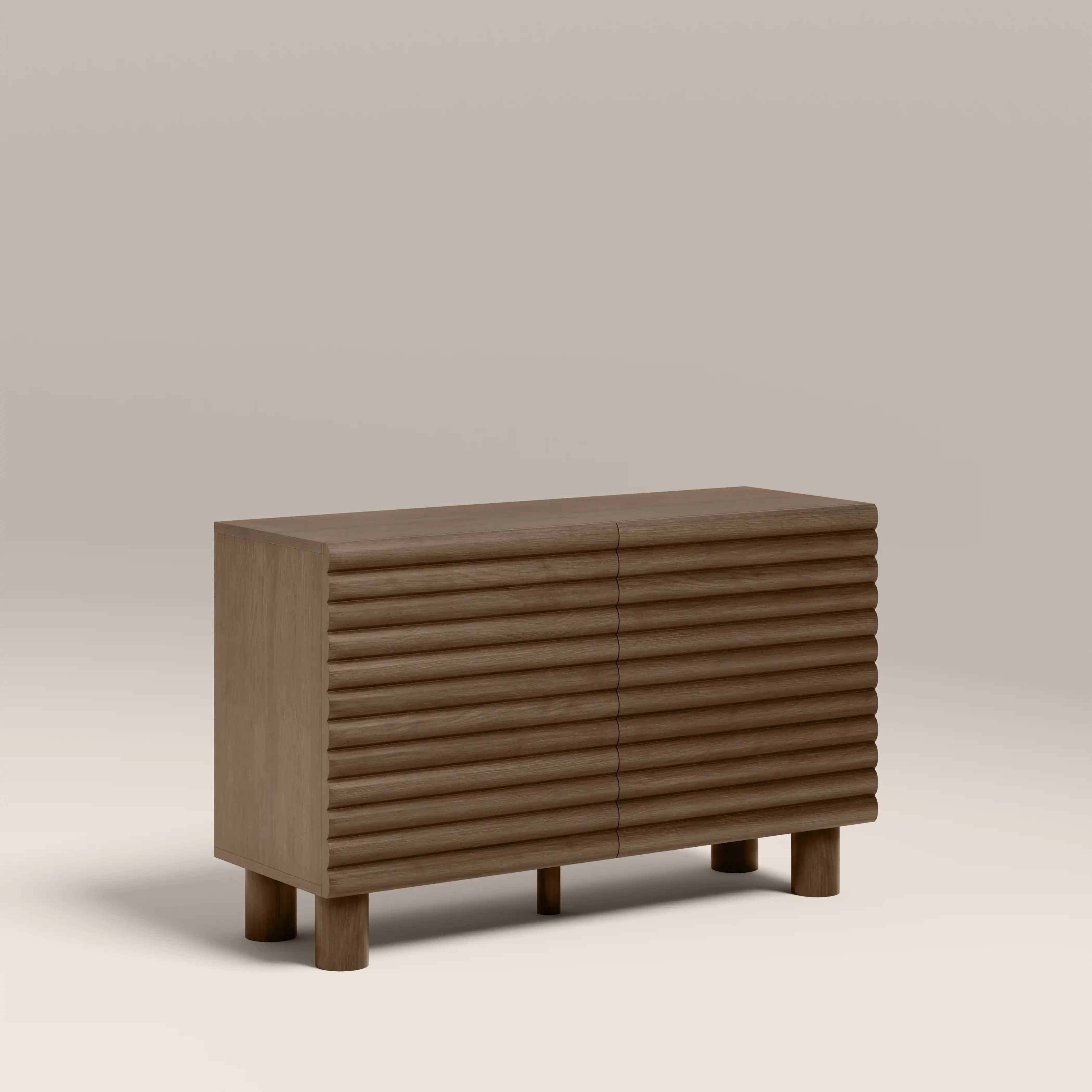 Raphael 2 Door Wooden Sideboard | Walnut - Image 3