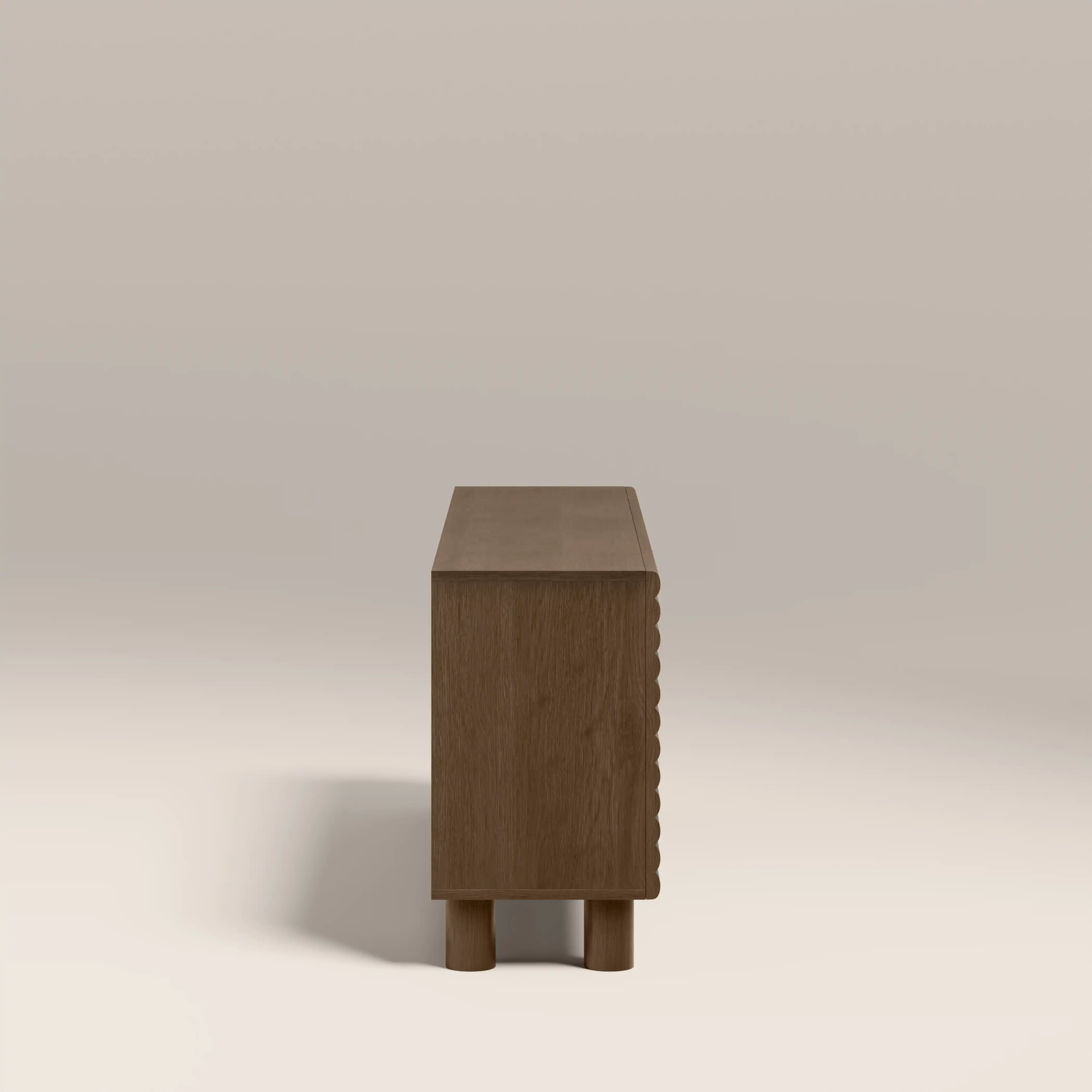 Raphael 3 Door Wooden Sideboard | Walnut - Image 5
