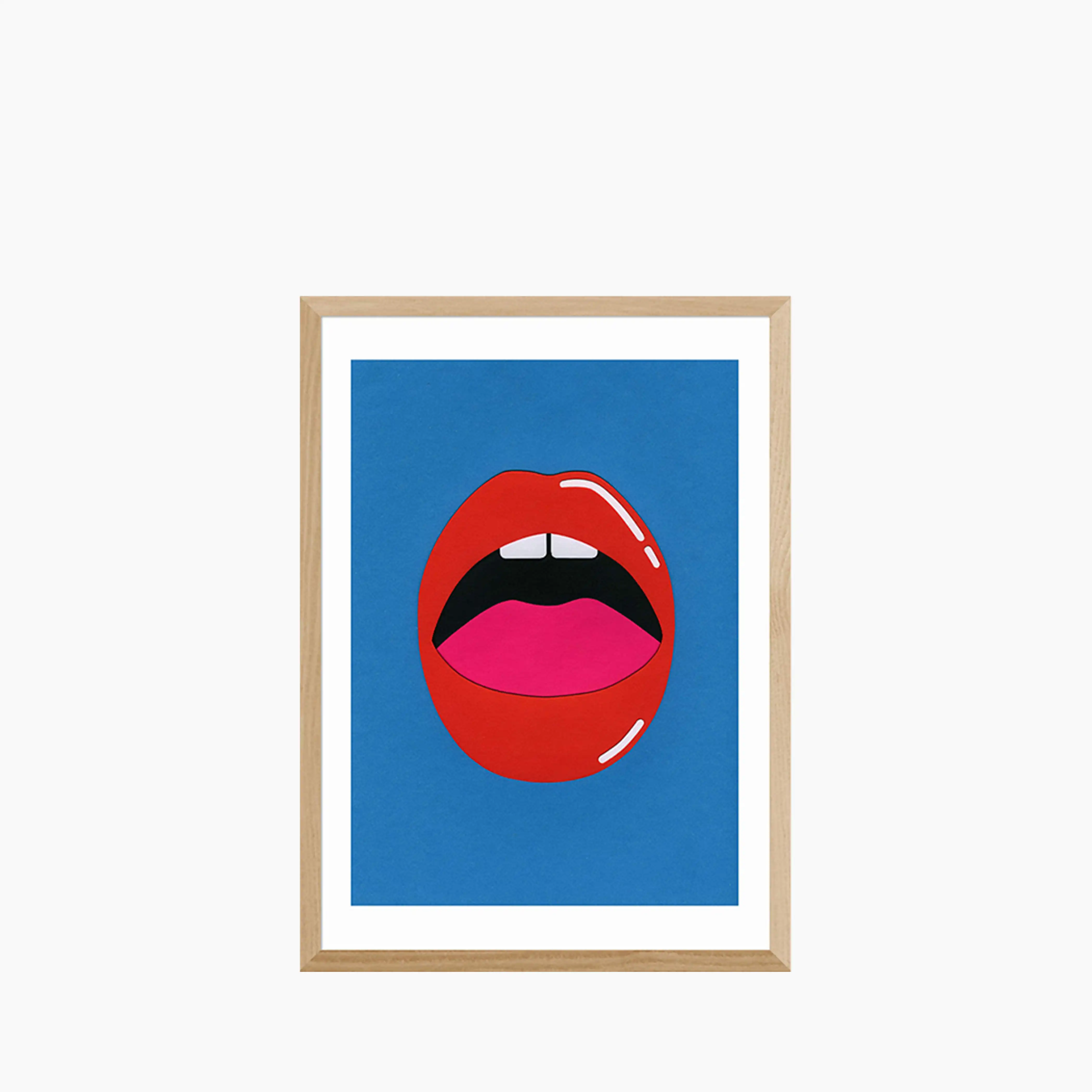 Red Lips  Graphic  Print - Image 5