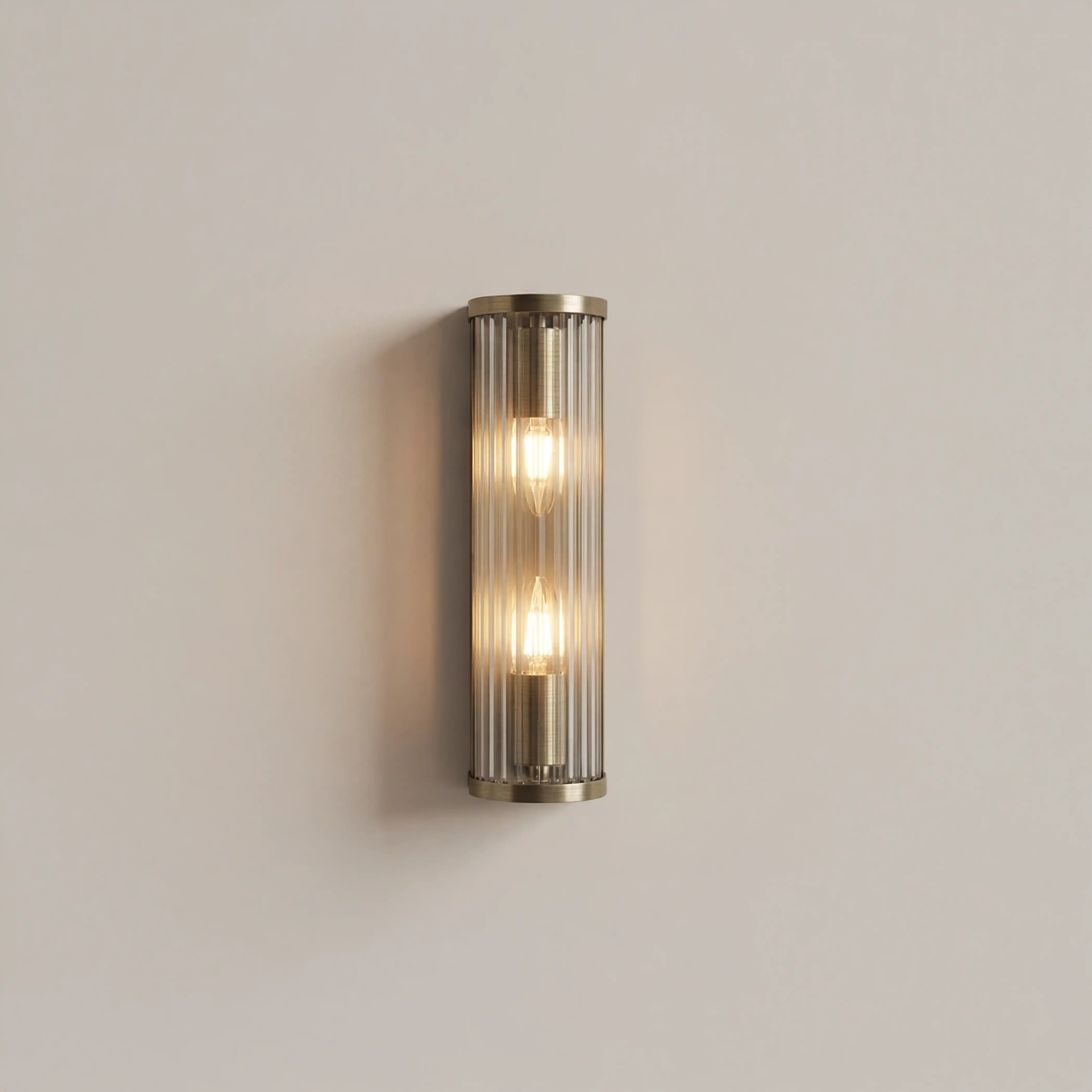 Ridgeton 2 Light Wall Light | Brass - Image 3