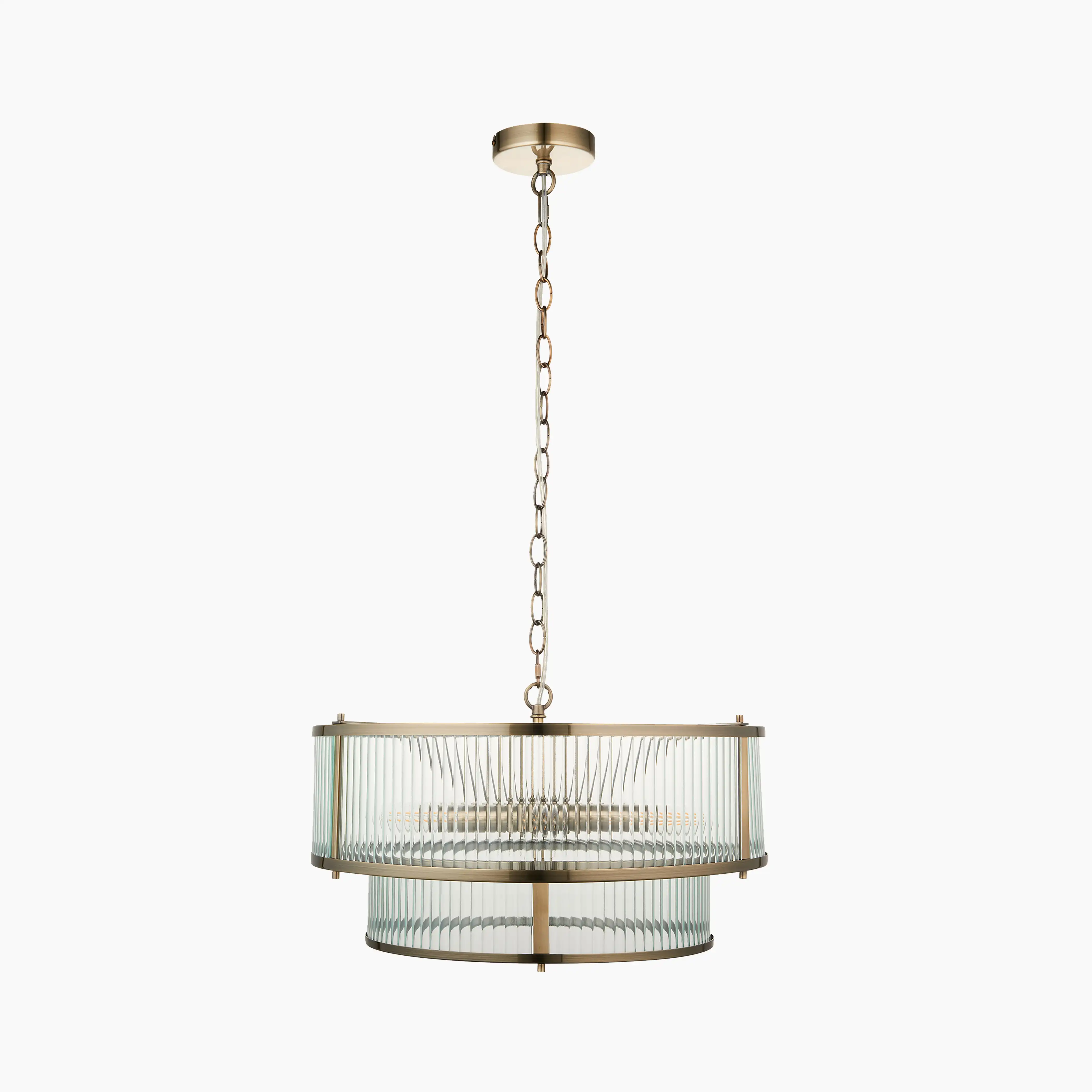 Ridgeton 5 Light Pendant Light | Brass - Image 2