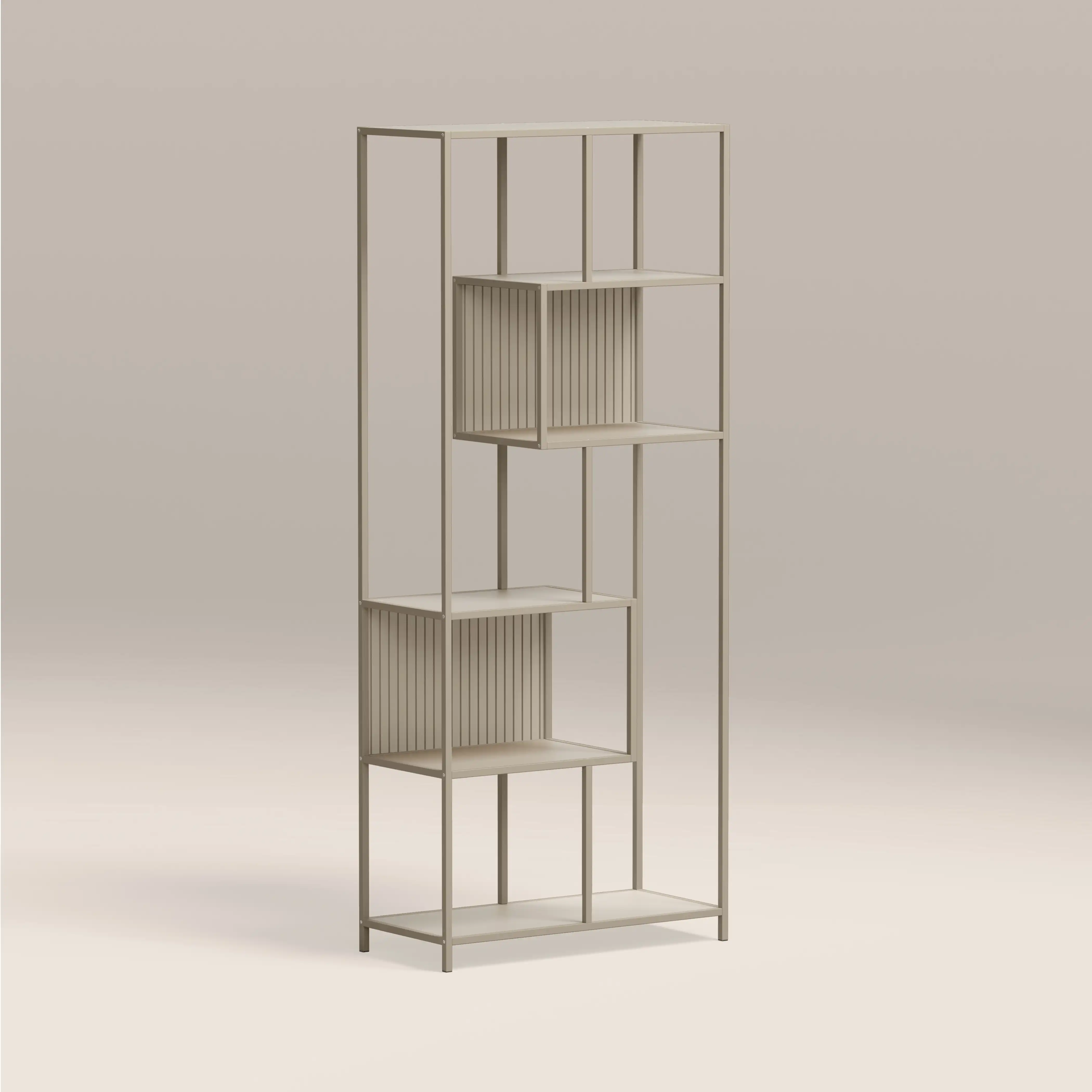 Seaford Bookcase | Taupe - Image 3