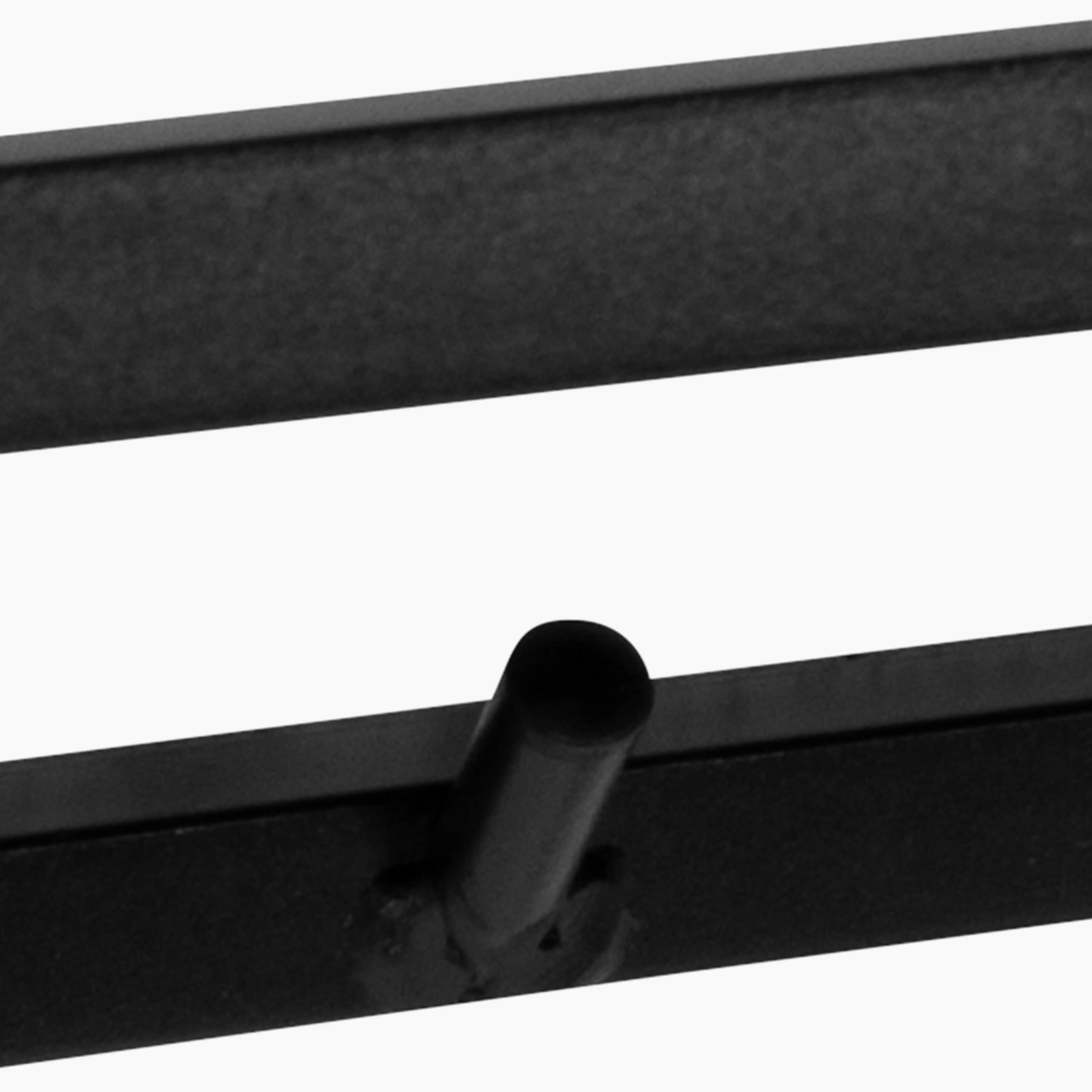 Seaford Metal Coat Rack | Black - Image 4