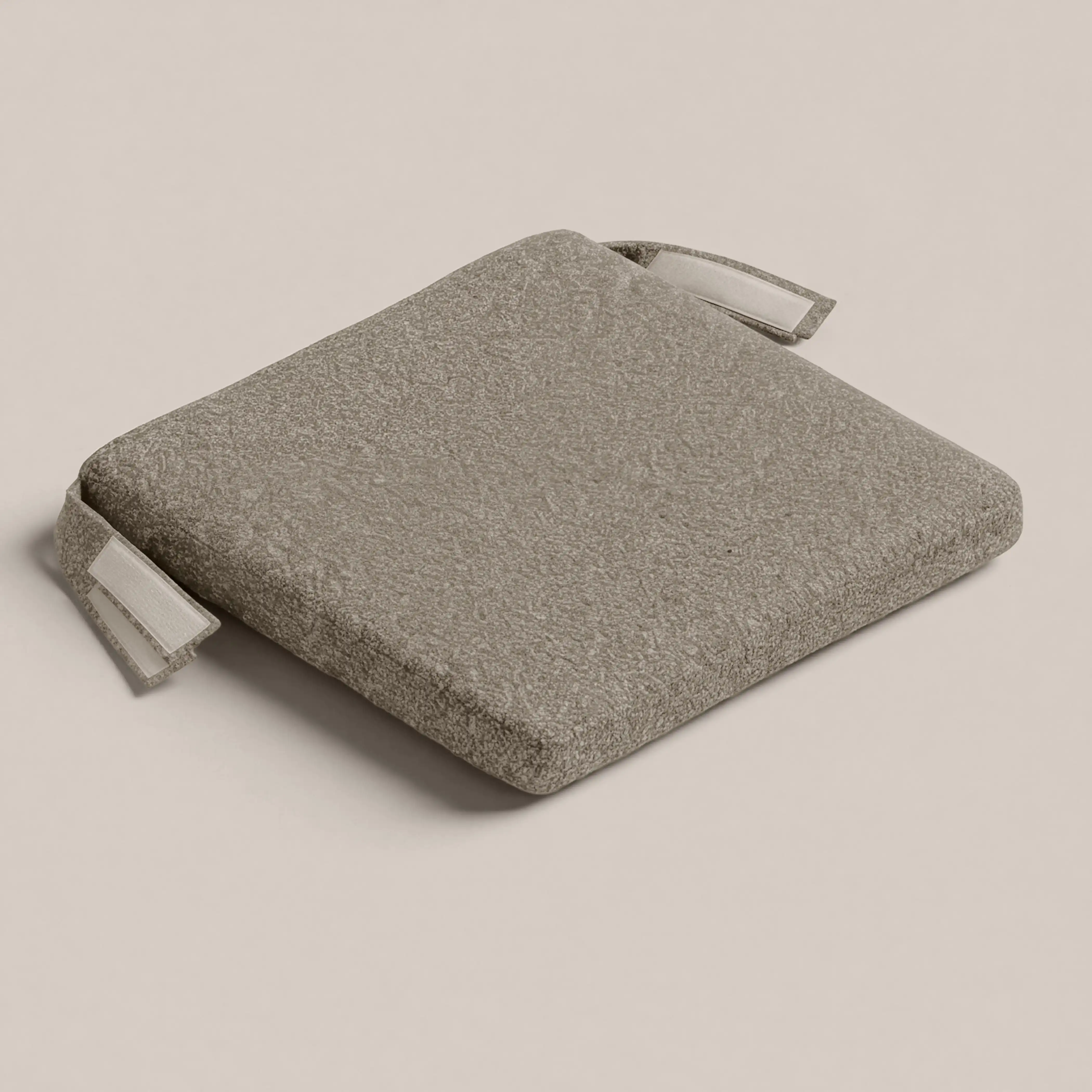 Garden Seat Cushion | Natural Boucle - Image 3