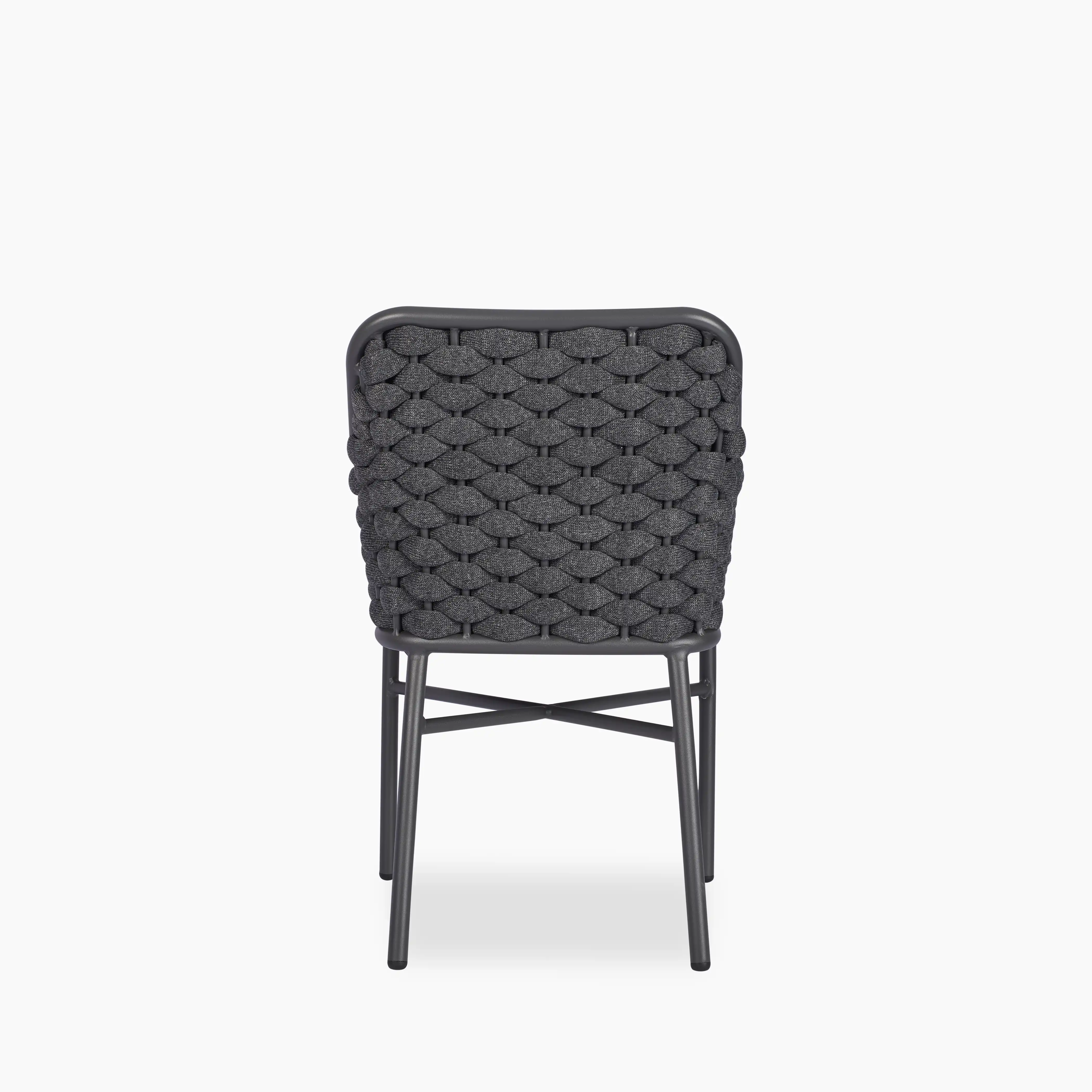 Sidney Carver Dining Chair | Grey Texilene & Grey - Image 4