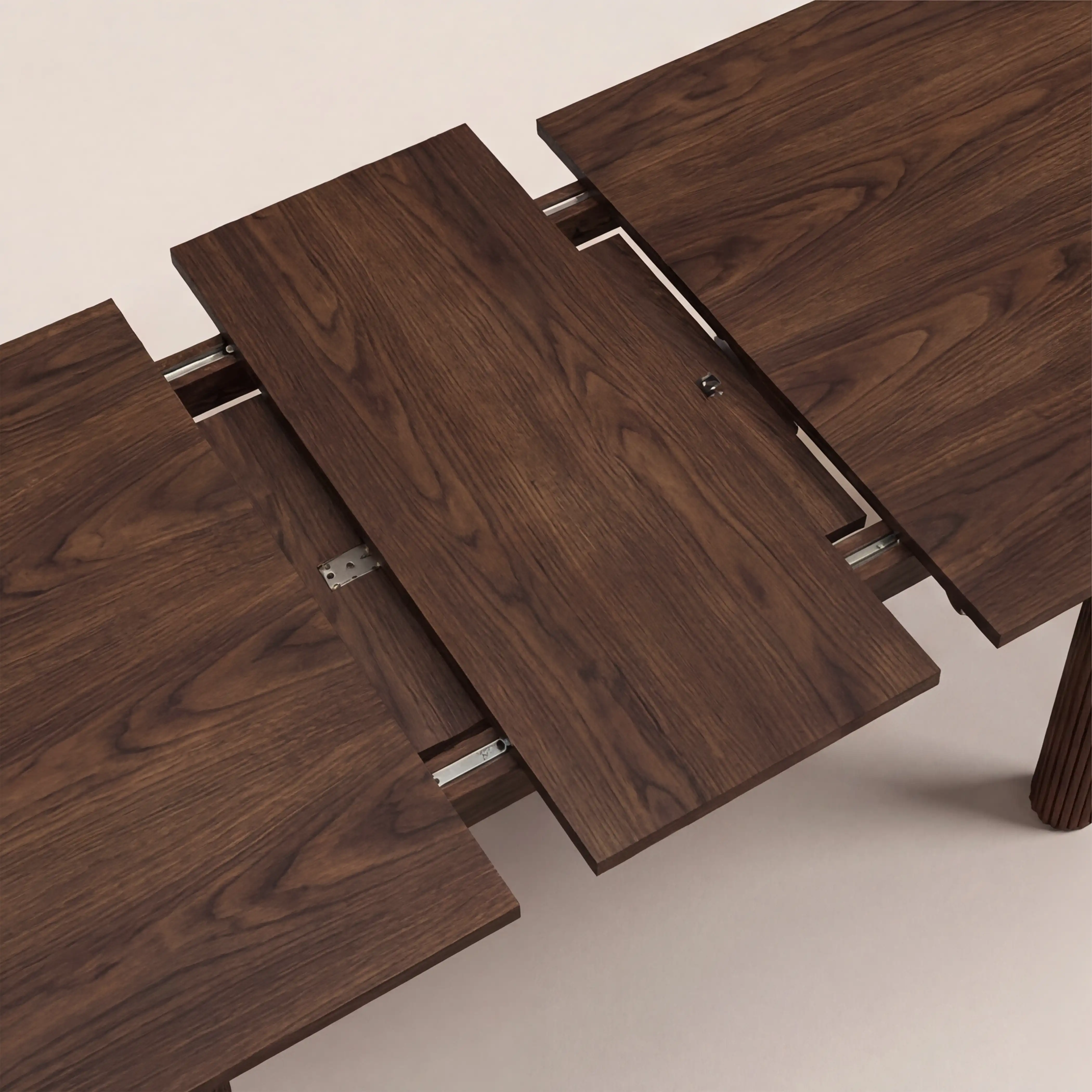 Skylar 6-8 Seat Oval Extendable Wooden Dining Table | Walnut - Image 9