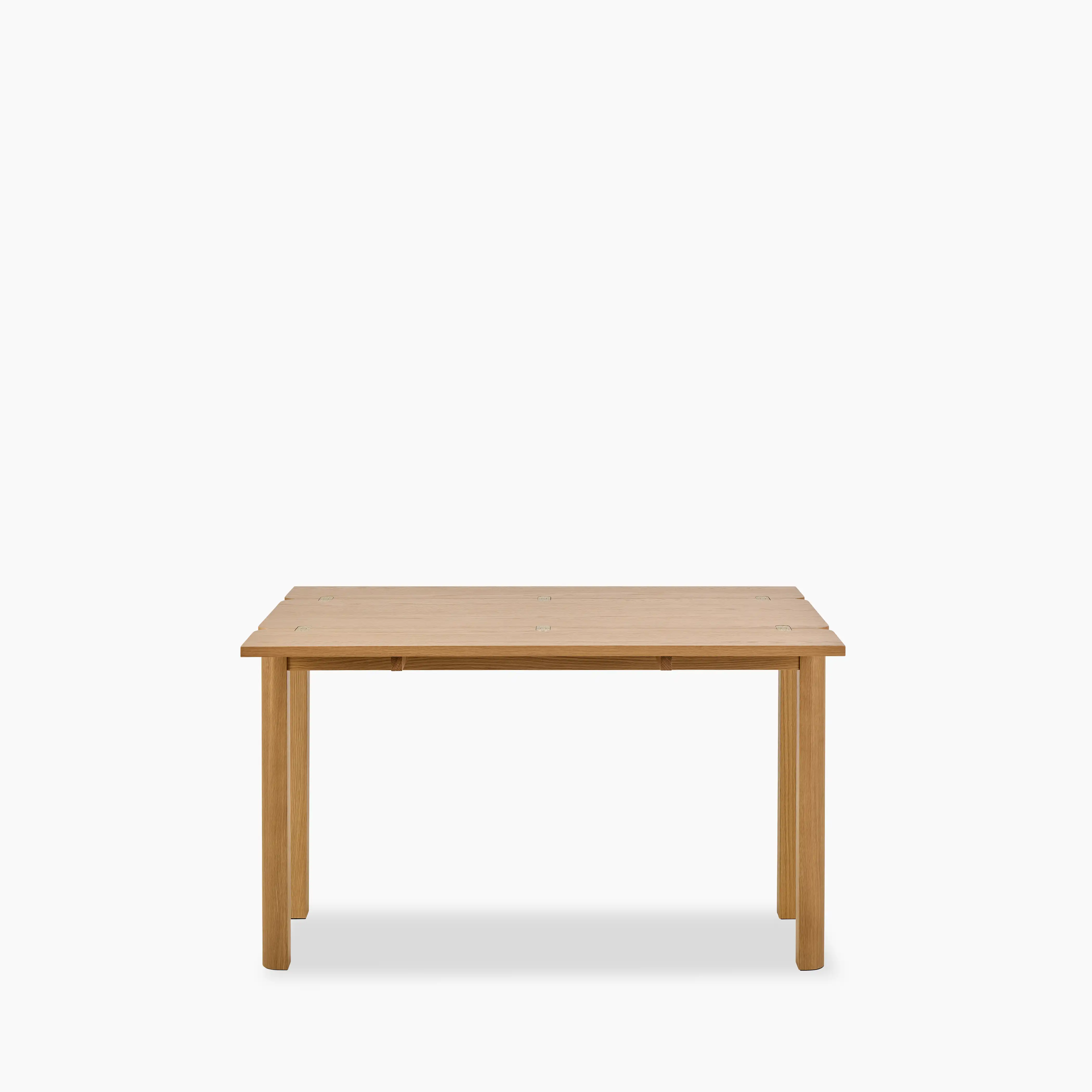 Southampton 2-4 Seat Rectangle Wooden Folding Dining Table | Oak - Image 4