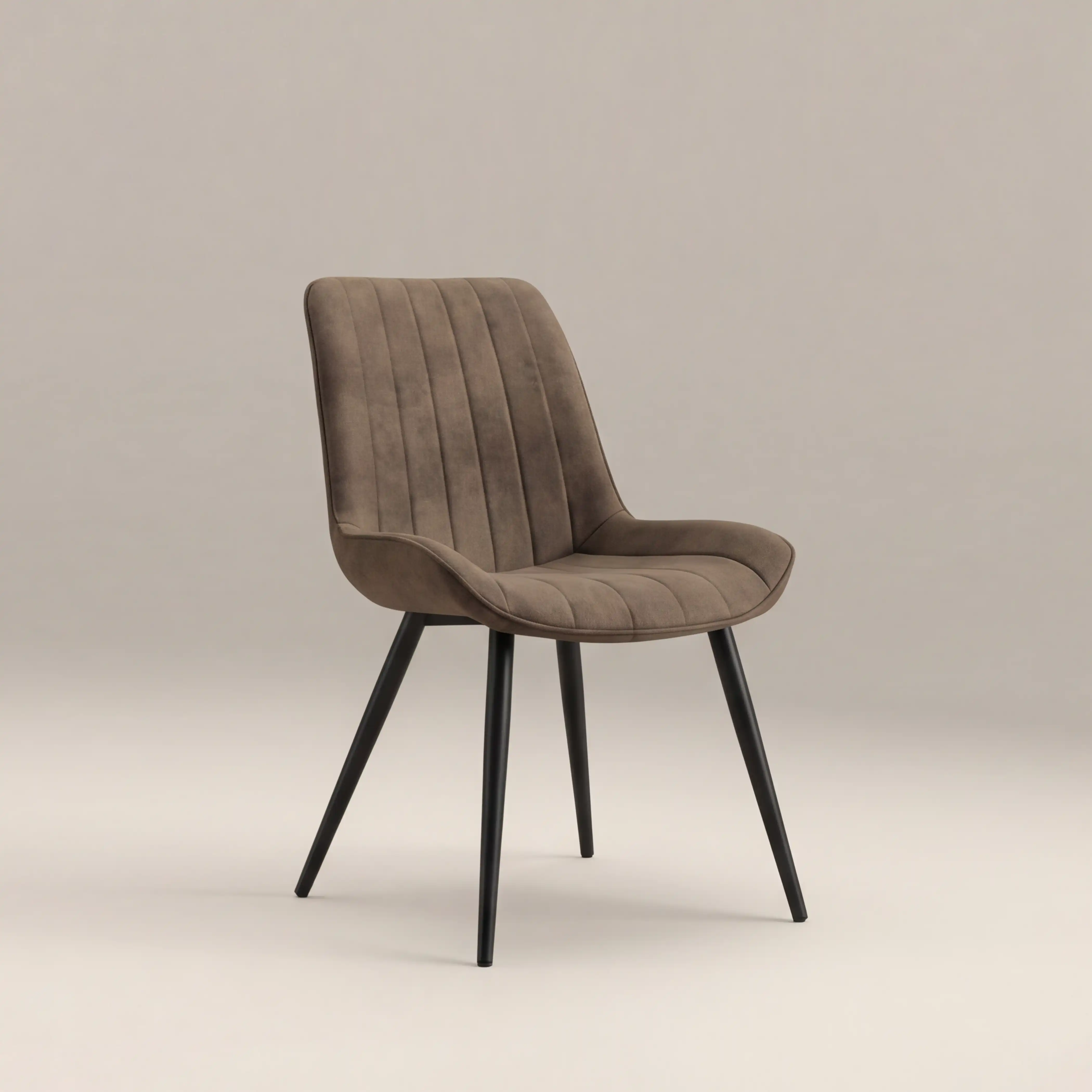 Taylor Dining Chair | Vintage Warm Grey Faux Leather