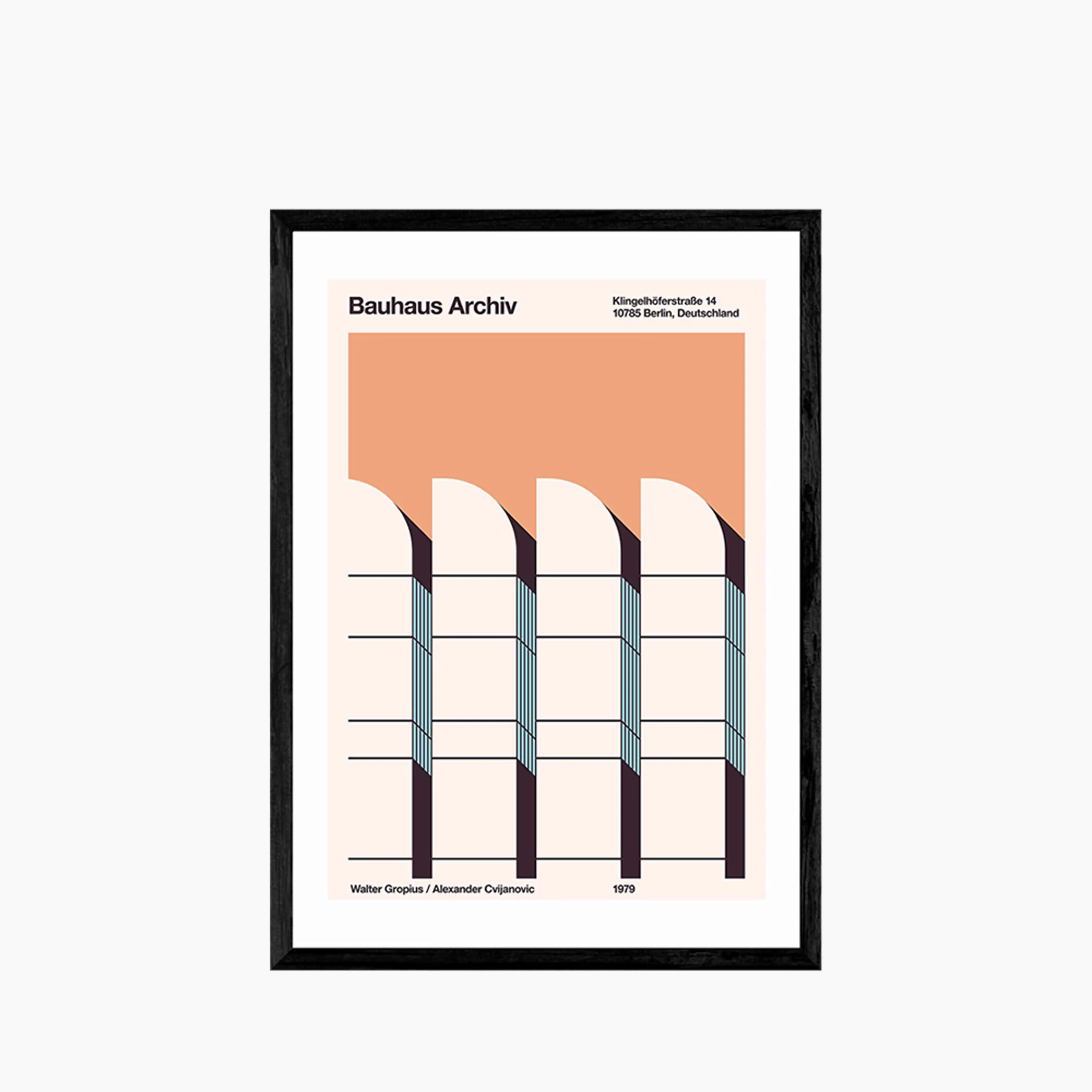 The Bauhaus Archives Graphic Print