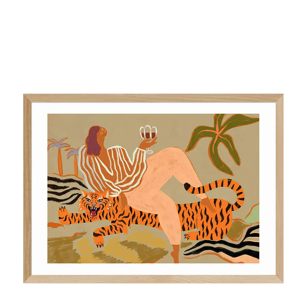 The Roar of the Jungle Graphic Print - Image 4