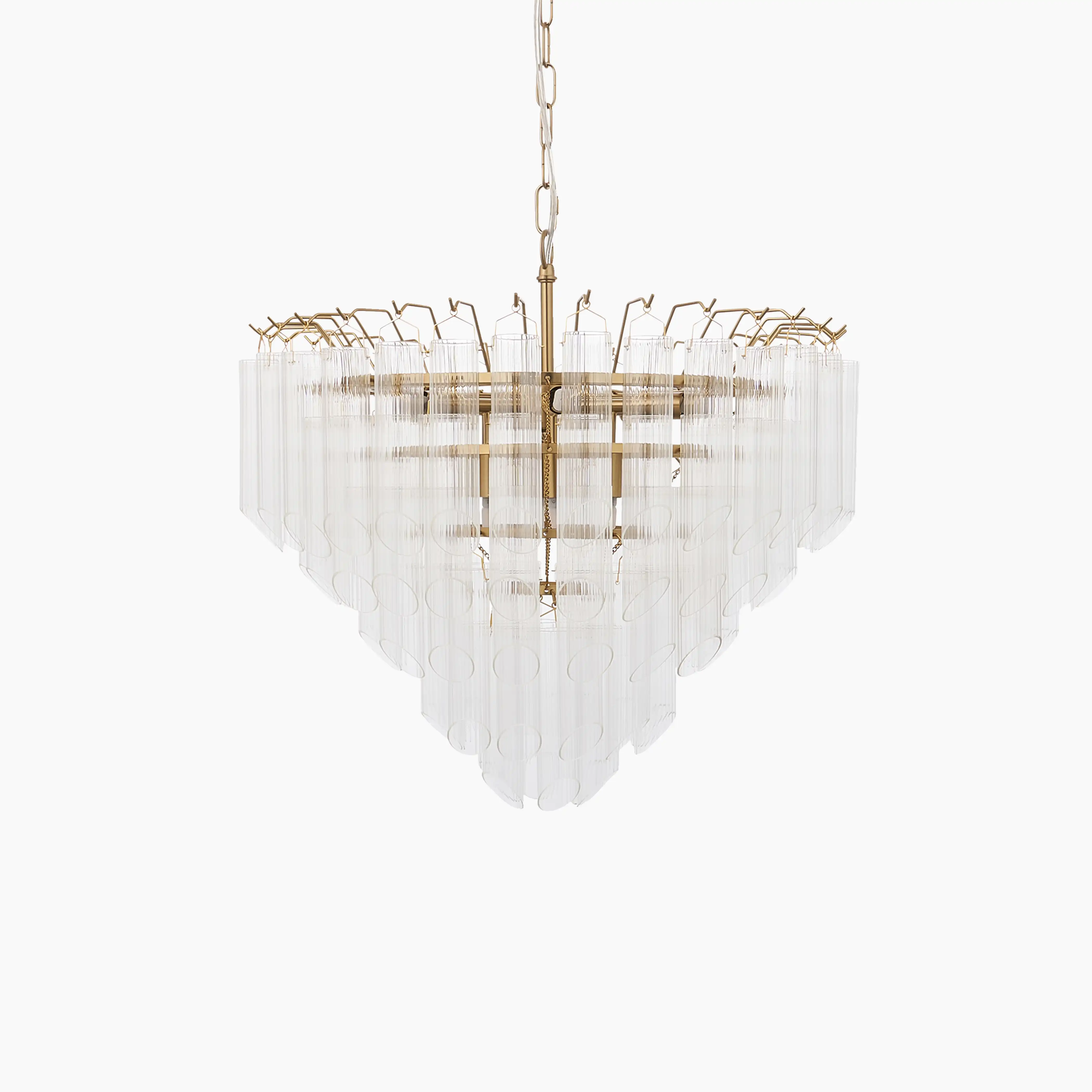 Toulouse 12 Light Pendant Light | Brass