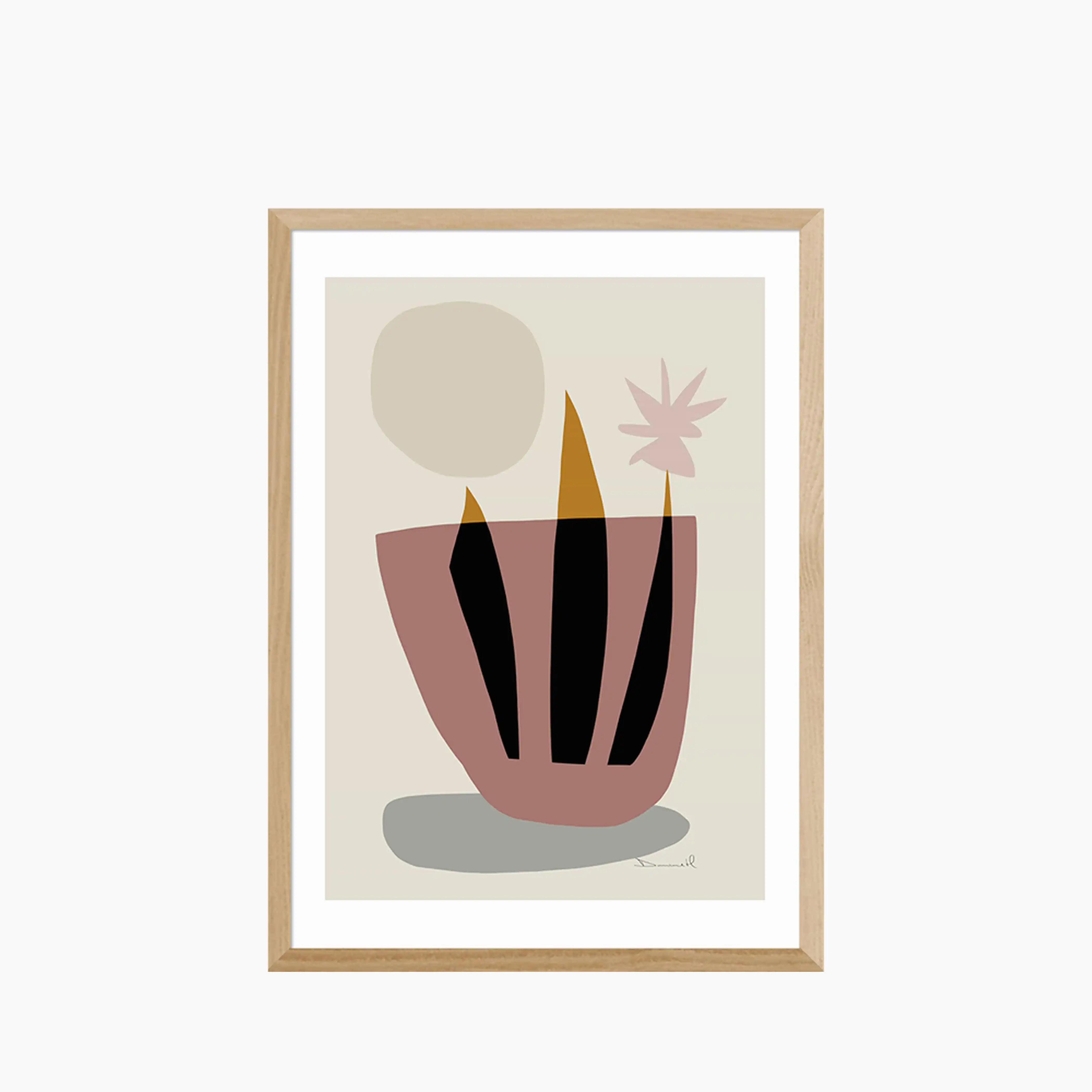 Tropical House Graphic Print