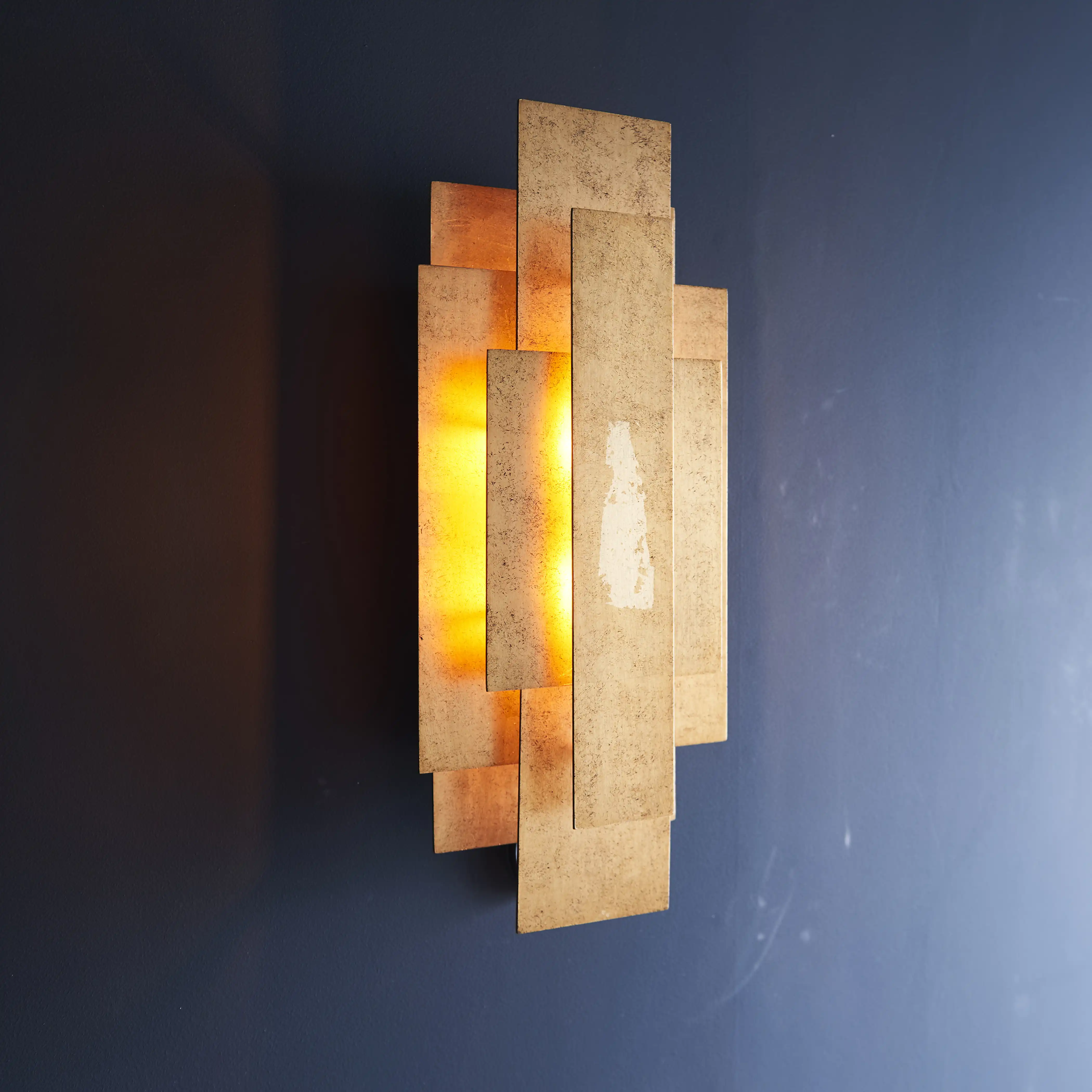 Warner 2 Light Wall Light | Brass - Image 4