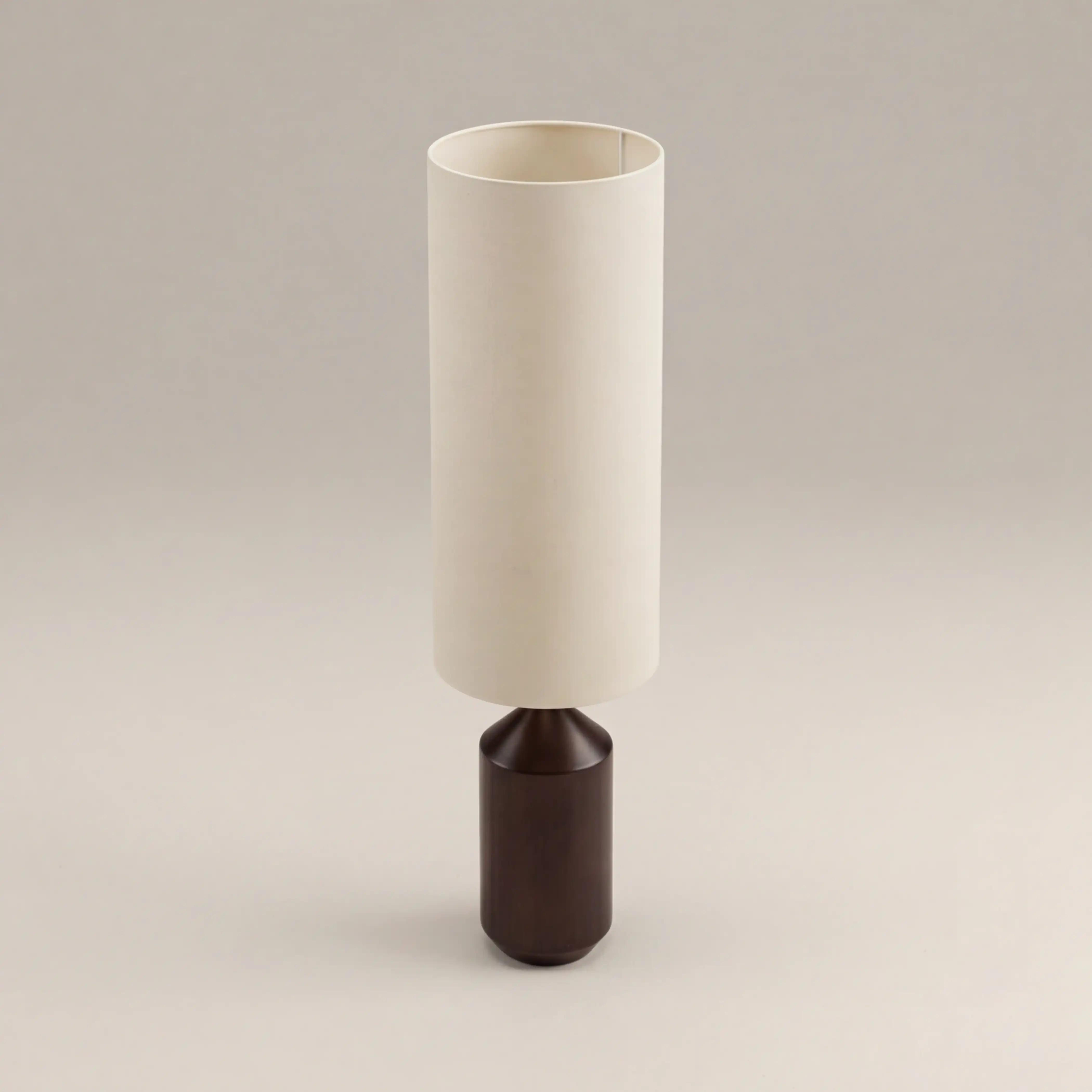 Wynter Floor Lamp | Natural Linen & Walnut - Image 4