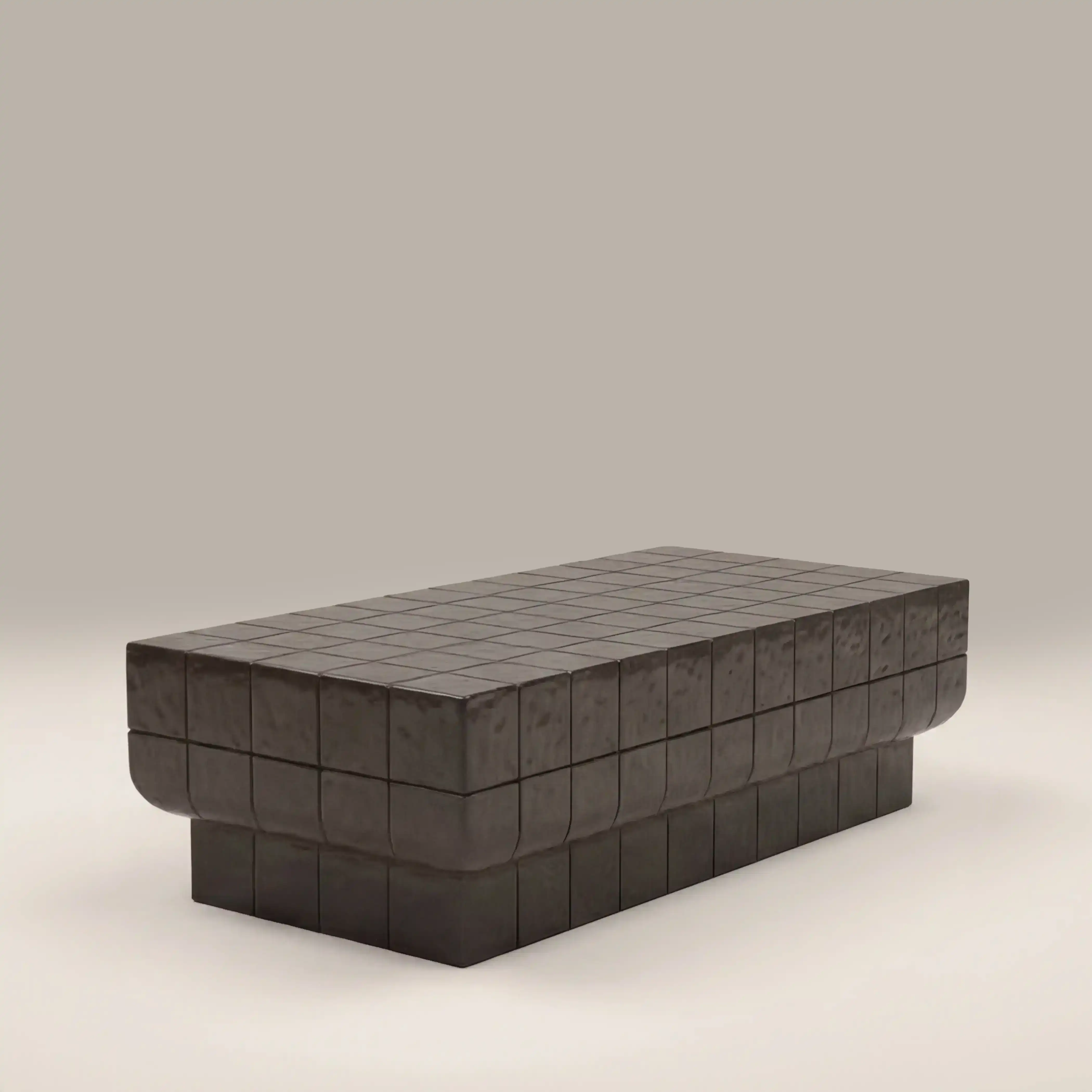 Zephyr Rectangle Coffee Table | Cocoa - Image 3