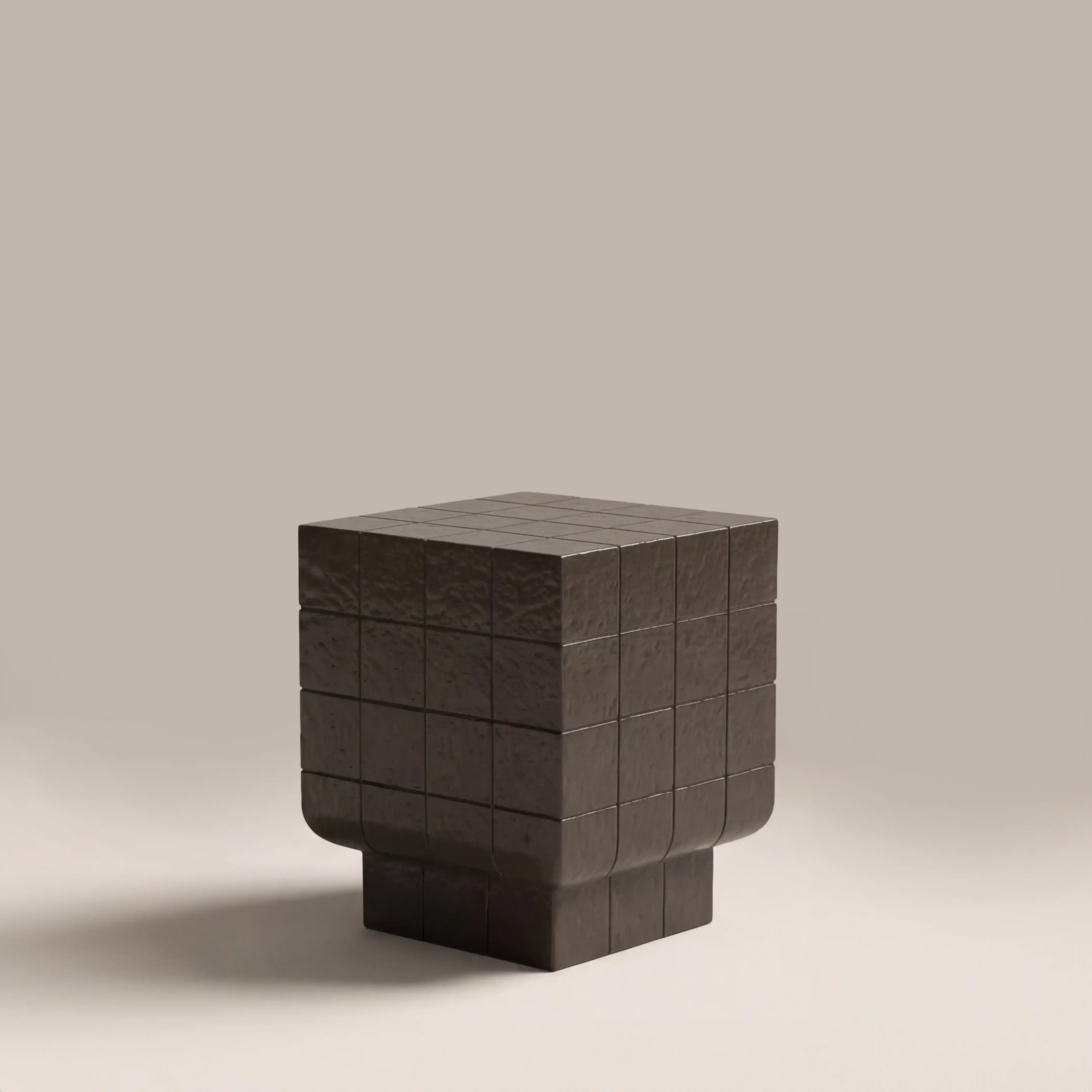 Zephyr Square Side Table | Cocoa - Image 3