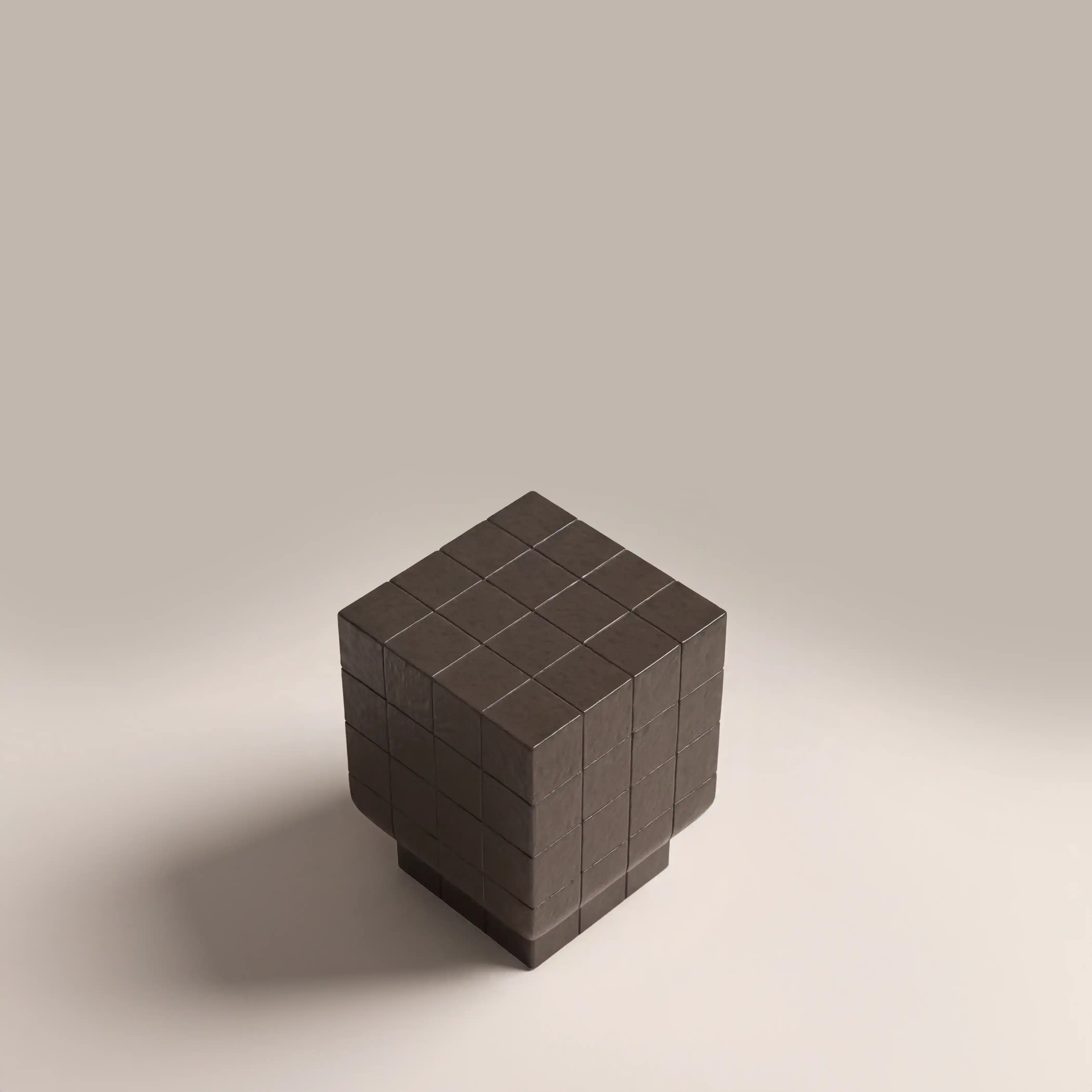 Zephyr Square Side Table | Cocoa - Image 5